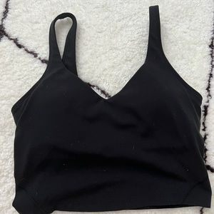 lululemon Align™ Cropped Tank Top, size 6, black